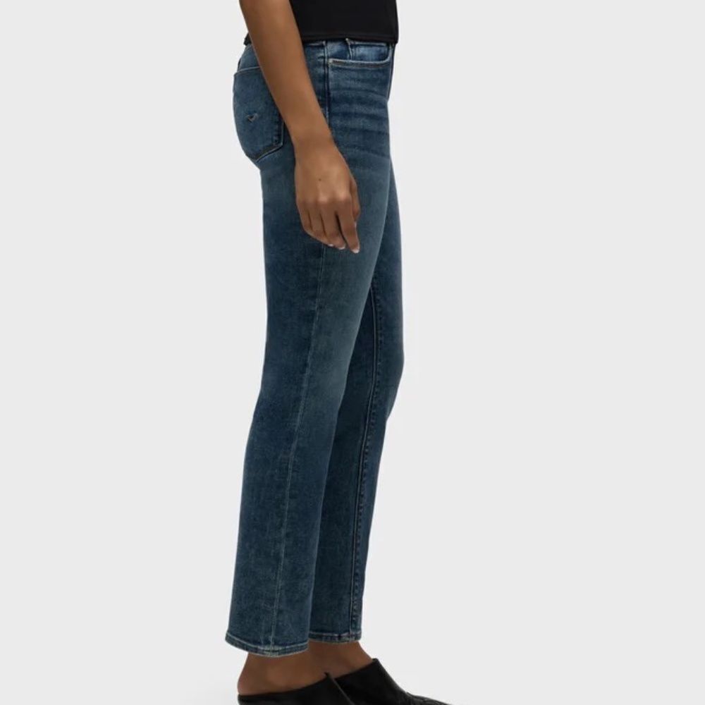Hudson Nico JOU Straight Ankle Mid Rise Jeans Sz 26